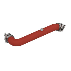 K&N Filters 77-1018TWR charge pipe kit showcasing aluminum tubes