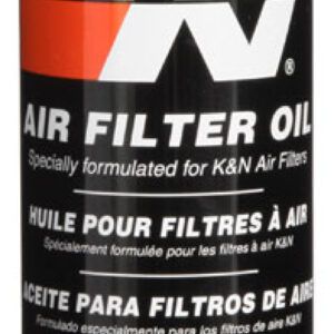 K&N Filters 99-0504 air filter oil in a 6.5 oz aerosol can