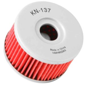 K&N Filters KN-137 Premium Oil Filter for engine protection