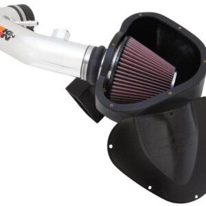 K&N Filters 69-3527TP cold air intake system with aluminum intake tube