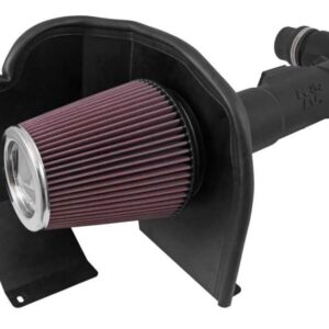 K&N Filters 63-3085 Air Intake System with high-density polyethylene tube