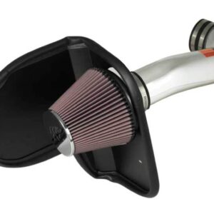 K&N Filters 77-1549KP cold air intake system with aluminum intake tube