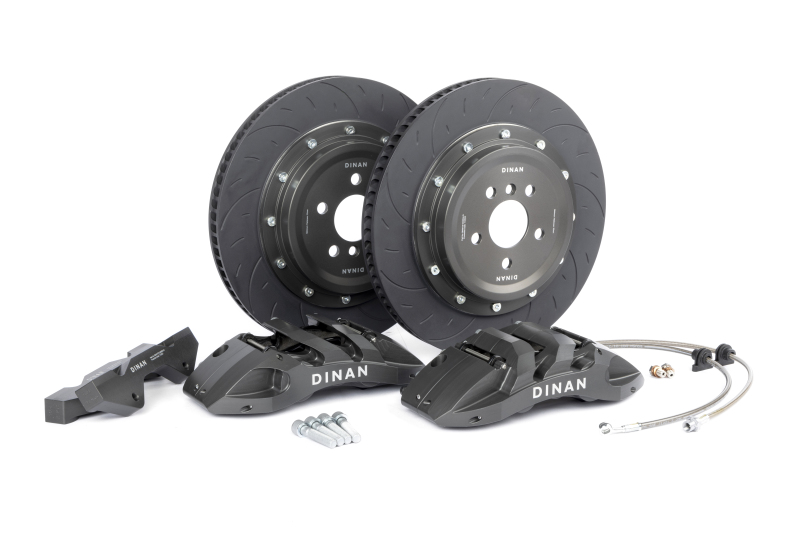 Dinan D290-1008-G Front Big Brake Kit components
