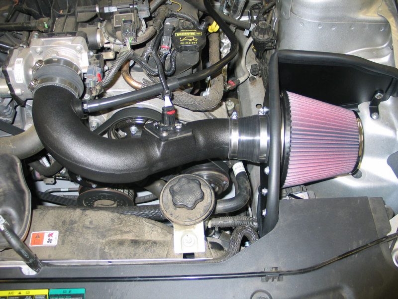 Custom heat shield for K&N 57-2577 Air Intake System