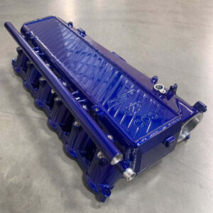 CSF 8300LPB BMW Gen 1 B58 Charge-Air-Cooler Manifold in LP Blue
