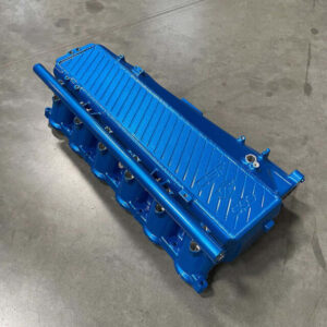 CSF 8300CVEB Charge-Air-Cooler Manifold in Cusco/Verus Engineering Blue