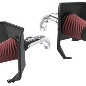 K&N Filters 77-9042KP Air Intake System with aluminum intake tube