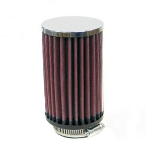 K&N Filters RC-0410 Universal Air Filter with pliable rubber flanges
