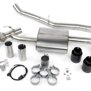 Dinan D660-0089-BLK Valved Axle-Back Exhaust system