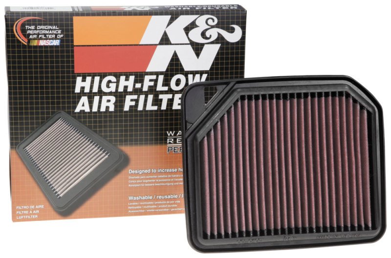 K&N 33-3137 High-Flow Air Filter - Washable & Reusable - Image 4
