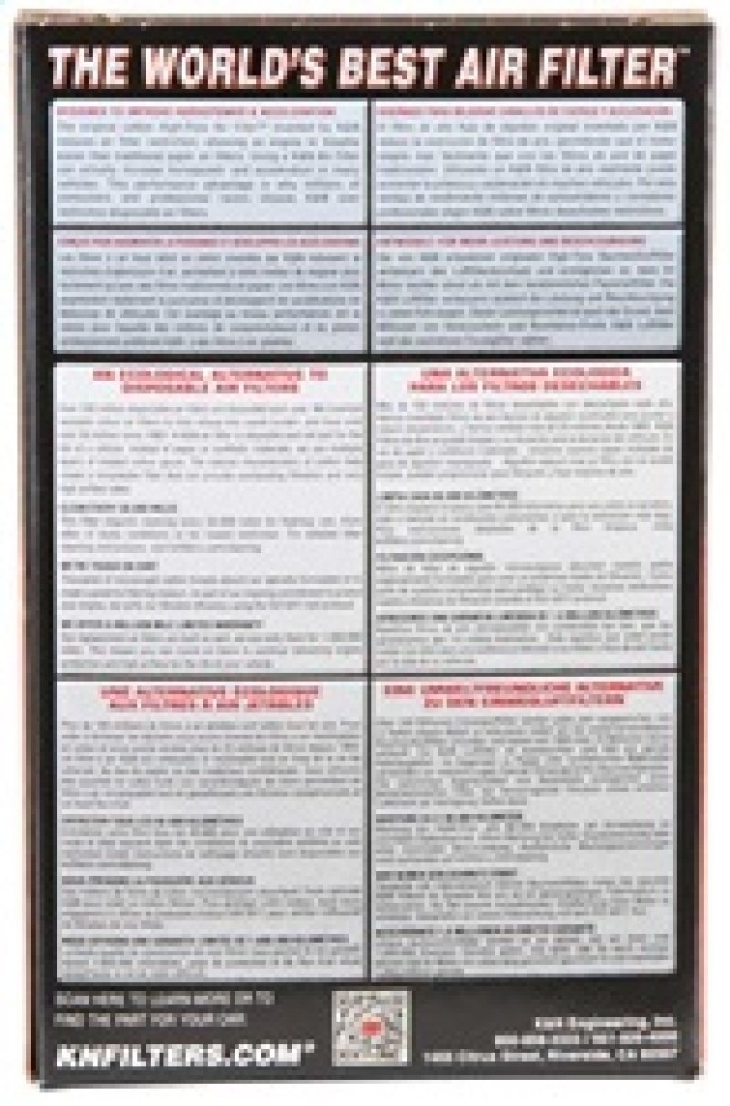 K&N Filters RU-1700 Universal Air Filter - Image 6