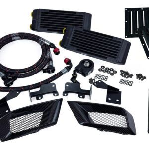 CSF 8343 Engine Oil Cooler Kit showcasing its aggressive design