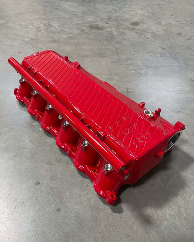 CSF 8300RR BMW Gen 1 B58 Charge-Air-Cooler Manifold in Renaissance Red