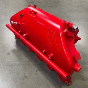 CSF 8233SR Charge-Air Cooler Manifold in Stoplight Red