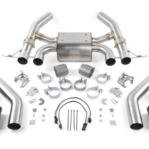Dinan D660-0100-BLK Valved Axle-Back Exhaust