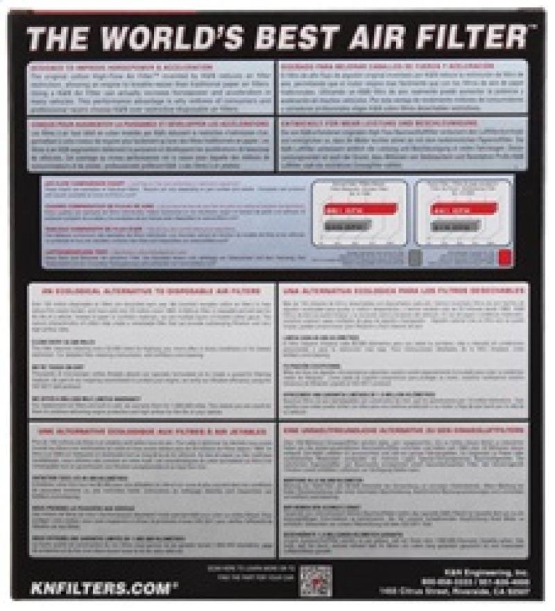 K&N 33-2873 High-Flow Air Filter - Image 8