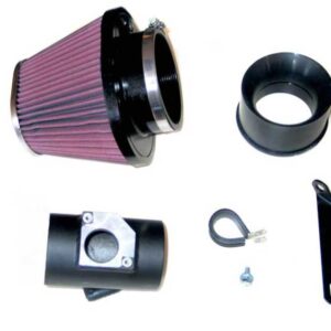 K&N 57-0626 air induction kit showcasing the open-air filter design.