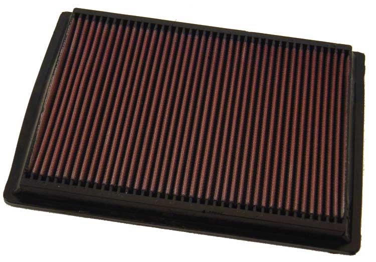 K&N DU-9001 air filter showcasing washable design
