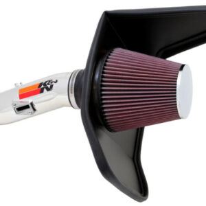 K&N Filters 69-4523TP cold air intake system with aluminum intake tube