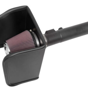 K&N Filters 63-3104 air intake system with high-density polyethylene tube