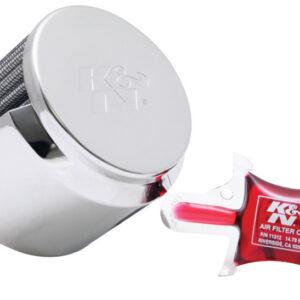 K&N Filters 62-1516 crankcase vent filter with chrome top