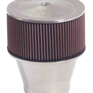 K&N Filters 58-1191 air filter assembly with stainless steel top