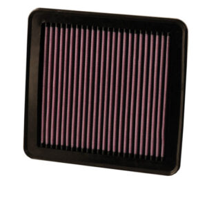 K&N 33-2380 High-Flow Air Filter with layered cotton media