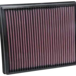 K&N 33-3120 High-Flow Air Filter with layered cotton media