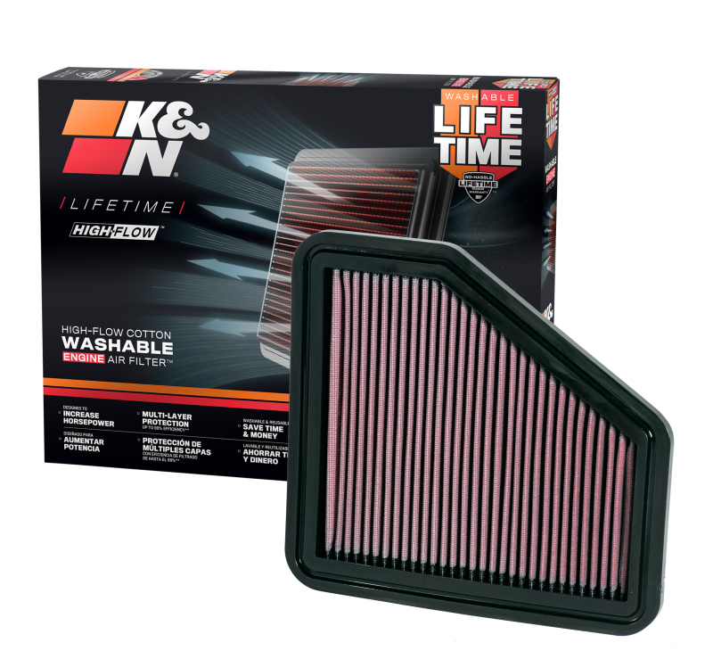 K&N Filters 33-2326 High-Flow Air Filter - Image 9
