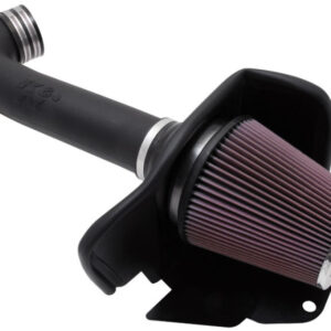 K&N Filters 63-1563 Air Intake System with high-density polyethylene tube