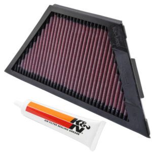 K&N Filters KA-1406 High-Flow Air Filter for Motorcycles