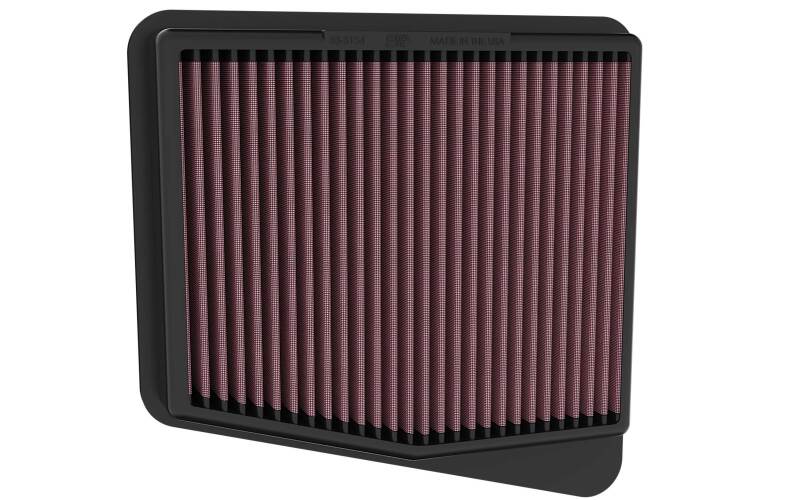 Close-up of K&N 33-5154 washable air filter