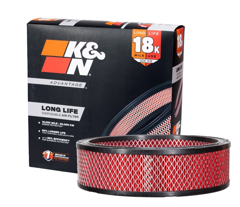 K&N Filters KNE-1065 Air Filter showcasing its design