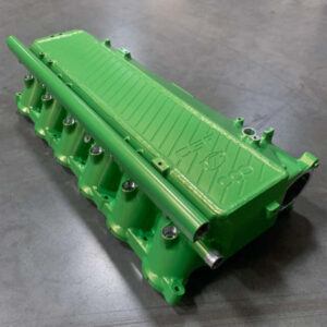 CSF 8300LJG BMW Gen 1 B58 Charge-Air-Cooler Manifold in Lime Juice Green
