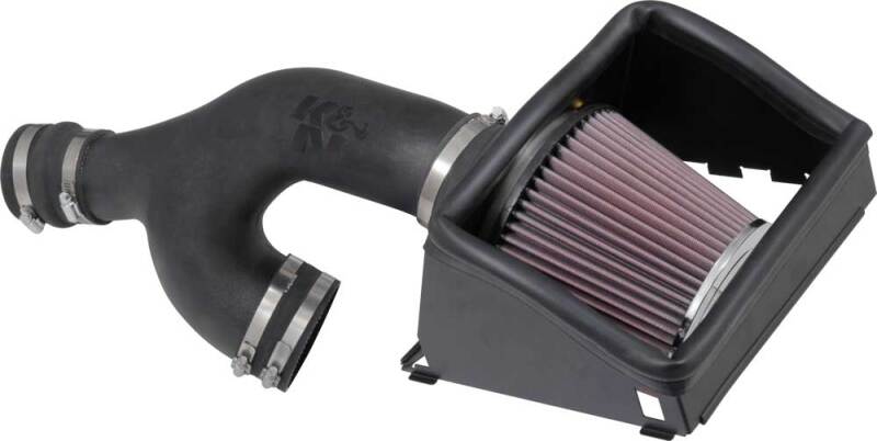 High-flow air filter included with K&N 57-2599