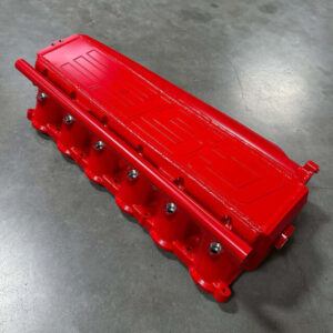 CSF 8400SR Gen 2 B58 Race X Charge-Air-Cooler Manifold in Stoplight Red