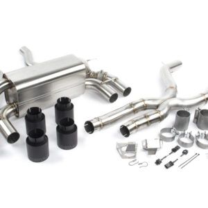 Dinan D660-0082-BLK Free Flow Axle-Back Exhaust & X-Pipe