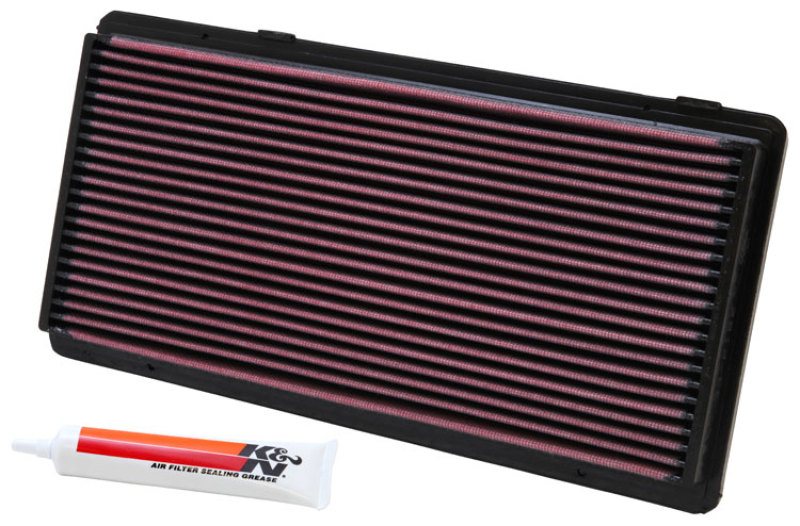 K&N 33-2122 High-Flow Air Filter with layered cotton media