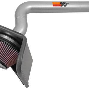 K&N Filters 77-1565KS cold air intake system with aluminum intake tube