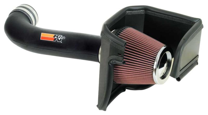 Custom heat shield included with K&N Filters 63-9040 Air Intake System