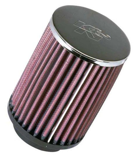 Close-up of K&N RX-4140 air filter rubber flange
